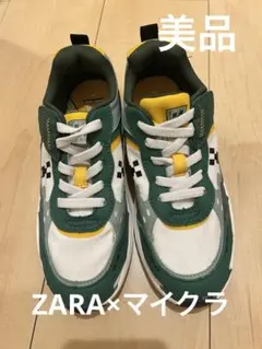 ZARA マイクラ　コラボスニーカー クリーパー　20 19 マインクラフトのサムネイル