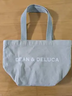 DEAN & DELUCA グレー トートバッグ　 ※小さなペン汚れあり
