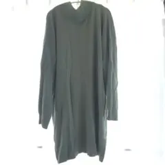 【美品・最終お値下げ】GIYORS ワンピース　グリーン　ニット　長袖