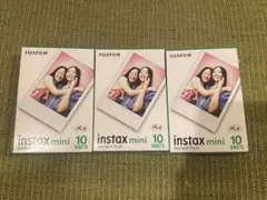 FUJIFILM instax mini インスタントフィルム 30枚 新品