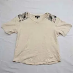 BURBERRY LONDON バーバリー 半袖 Tシャツ L サイズ Vネックのサムネイル