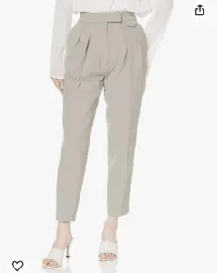 ミラオーウェン　ボトム　パンツ　白