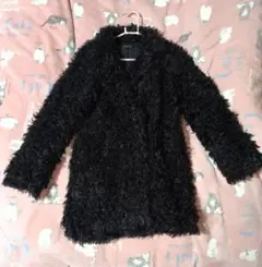 rienda ファーコート ブラック