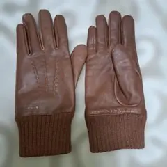 INSPIRE ブラウン 手袋 フリース裏地