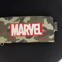 MARVEL 長財布 カモフラージュ柄 ラウンドファスナーのサムネイル