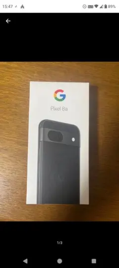 新品　未使用　Google Pixel 8a Obsidian SIMフリー