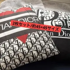 クッションカバーsize45×45/新品　２枚セット