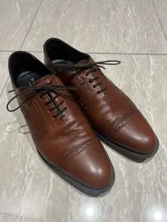 REGAL ブラウン レザー ドレスシューズ
