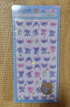 ☆2枚まで購入可☆スティッチ ボンボンドロップ ミニシール