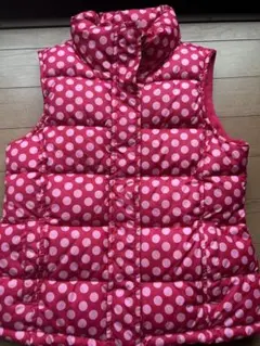 GapKids ピンク ダウンベスト 140