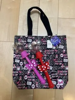 ディズニー　ミニーちゃんスティック&トートバッグ