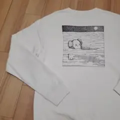 神尾様美品 ユニクロxKAWS 裏毛 スウェットトレーナー