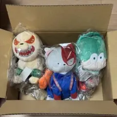 ヒロアカ　アニマル　ぬいぐるみ　ショートキャット　デクシープ　バクドッグ