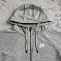 NIKEナイキフルジップパーカーグレー