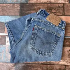 し*ん様 90S ヴィンテージ　古着　USA製　リーバイス501 デニムジーンズ