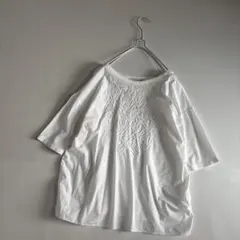 ファビアナフィリッピ 刺繍 プルオーバー カットソー Lサイズ イタリア製のサムネイル