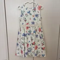 a.v.v 花柄ノースリーブワンピース 120