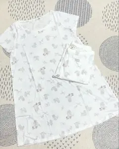 ジェラートピケ　ルームウェア　セット　レディース　犬　新品未使用