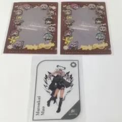 にじさんじ 8th with cake! ミニクリアファイル 魔使マオ