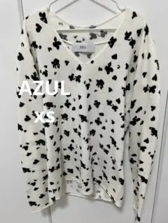 AZUL Vネックセーター　　XS