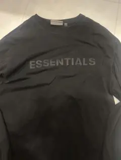 ESSENTIALS ブラック ロンT