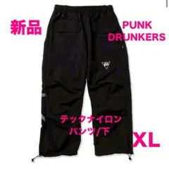 766【新品】大きいサイズ PUNKDRUNKERS テックナイロンパンツ XLのサムネイル