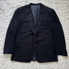 美品 バーバリー カシミア100% テーラードジャケット 黒 56 XL - メルカリ