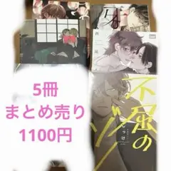 BL漫画　5冊　まとめ売り　しっけ　桐式トキコ　彩景でりこ　その他