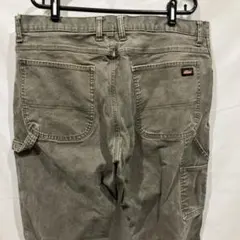 ディッキーズ ペインターパンツ ダック地 36×32 古着 ワーク オリーブ