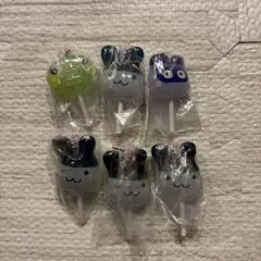 たまごっち カラフルキャンディーチャーム ますくっち みみっち　くちぱっち　6点