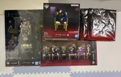 ジョジョの奇妙な冒険 フィギュアセットとタオル