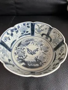 染付芙蓉手　VOC 深皿