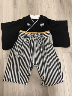 袴ロンパース80cm