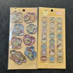 ポムポムプリン　おはじきシール　ウォーターシール