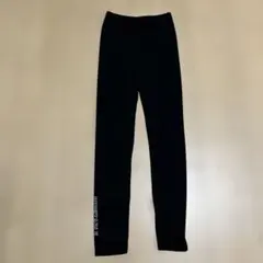 REPUTABLE ロゴ入り黒スパッツ