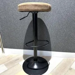 【簡易梱包】バースツール　フットスタンド式①高さ調整可能のサムネイル