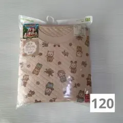 【新品】ユニクロ　キルトパジャマ　120センチ　シルバニアファミリー