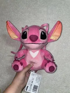エンジェル スティッチ プライズ品 限定 ディズニー ゲーセン 大人気 ピンク