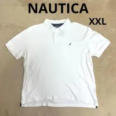NAUTICA ホワイト ポロシャツ XXL 白ポロのサムネイル