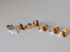 Disney ディズニー 犬の置物セット アンティーク