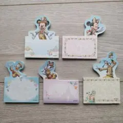 ディズニー30周年メモ帳　ミッキーミニードナルドデイジーグーフィー