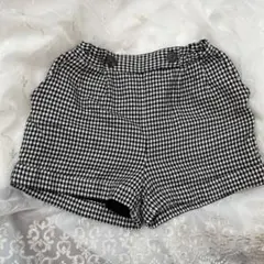 petit main チェック柄セットアップ 130