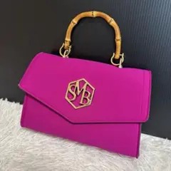 SAVE MY BAG セーブマイバッグ　ハンドバック　トートバッグ　パープル系のサムネイル