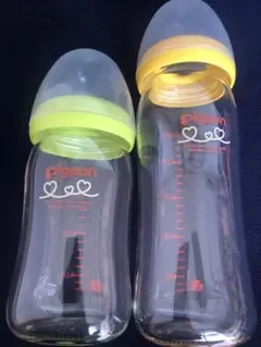 Pigeon ガラス哺乳瓶 160ml 1本 240ml 1本