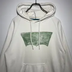 LEVI'S　リーバイス　スウェットパーカー　サイズM　デカロゴ　希少　古着