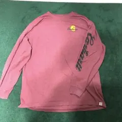 カーハート　ロンT 袖プリント　胸ロゴ　2XL オーバーサイズ