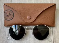 新品未使用 Ray-Ban ラウンドメタルサングラス RB3447
