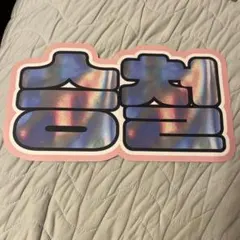 SEVENTEEN エスクプス スンチョル ネームシート