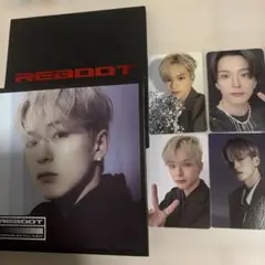 TREASURE REBOOT デジパック アルバム アサヒ　トレカ4枚セット