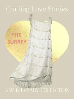 あ*ん様 送料込匿名　パーティードレス　レーヨンコードフリンジ　ロングキャミワン